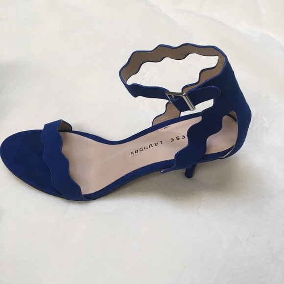 Chinese Laundry Rubie Deep Ocean Blue microsuede - Picture 4 of 8